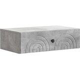 Stolna Stenska stranska miza Betonsko siva 59 x 34,5 x 17 cm, (5000232533) | Shoptok.si