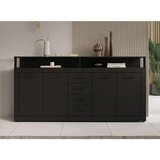 MID.YOU ŠIROKA KOMODA, antracit | Shoptok.si