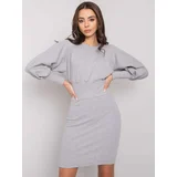 RUE PARIS Dress-RV-SK-6079.65-gray