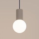 Nice Lamps Smeđe-siva viseća svjetiljka sa staklenim sjenilom ø 12 cm Orbital – | shoptok.hr