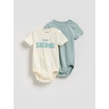 Reserved Komplet od 2 pamučna bodija - svjetložuto | shoptok.hr
