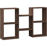  Zidna polica boja smeđeg hrasta 96x18x60 cm konstruirano drvo | shoptok.hr