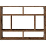  Zidna polica od starog drva 75x16x55 cm, inženjerski izrađeno drvo | Shoptok.si