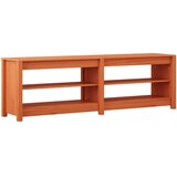  Klupa za cipele s policom Vosak smeđa 160 x 36,5 x 50 cm | Eponuda.com