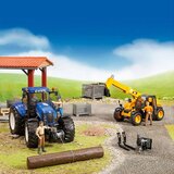 Bruder Nakladalnik s teleskopsko nakladalko rumen | Shoptok.si