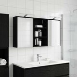  Komplet omaric za kopalnico s polico 3 pcs 126 x 16 x 62,5 cm, (5000246280) | Shoptok.si