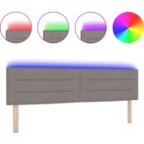  LED uzglavlje linija dizajn Taupe 90 cm tkanina | shoptok.hr