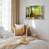  Slika - Window: View on Forest 120x80 Na talijanskom platnu | shoptok.hr