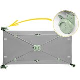  Putni krevetić 125 x 65 x 78 cm rk-240 siva i menta | shoptok.hr