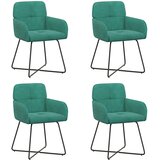  Trpezarijske stolice 4 pcs Baršun Tirkizna 59 x 56,5 x 86 cm | Eponuda.ba