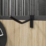  Stalak za sedlo s kukom za uzde prijenosni crni željezni | shoptok.hr