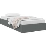 Krevet s od storage s madracem Tamno siva 90 x 190 cm tkanina | shoptok.hr