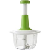 Cheffinger Ročni multipraktik jeklena rezila posoda 2 L, Bela / Zelena, (5000277685) | Shoptok.si