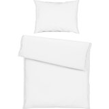 Landscape POSTELJNINA RUFFLE 140/200 cm renforcé bela | Shoptok.si
