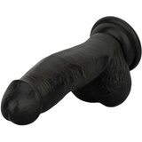 EasyToys - Dildo Collection Dildo s testisima - 12 cm, crni | shoptok.hr
