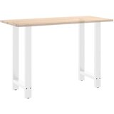  Noge stolića za kavu 2 kom bijele 40x(90-91) cm čelik | shoptok.hr