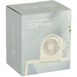 Mini ventilator s kopčom - bijeli | shoptok.hr