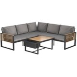Ambia Garden LOUNGE GARNITURA akacija masivno aluminij | Shoptok.si