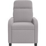 Fotelja s nagibom Svjetlosiva Bouclé | shoptok.hr