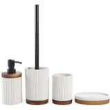Douceur d intérieur Bijeli dozator sapuna od polyresina 350 ml Niagara – | shoptok.hr