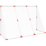  Dječji nogometni gol s loptama 2-u-1 bijeli 184 x 64 x 124 cm | shoptok.hr