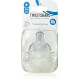 Twistshake Anti-Colic Teat cucelj za stekleničko Plus 6m+ 2 kos