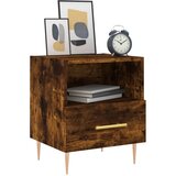  Noćni ormarić boja hrasta 40x35x47,5 cm od konstruiranog drva | Eponuda.com