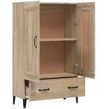  Visoka omarica sonoma hrast 70x31x115 cm konstruiran les, (20654248) | Shoptok.si