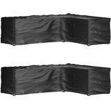  Navlake za kutnu vrtnu garnituru 2 kom s 18 ušica 285x220x80 cm Cijene