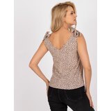 RUE PARIS Top-WN-TP-1335.63P-beige | Shoptok.si
