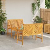 vidaXL 3-dijelni vrtni loungeset od akacije | shoptok.hr