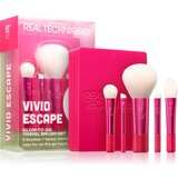 Real Techniques Vivid Escape Travel Brush Set set čopičev | Shoptok.si
