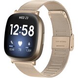INF fitbit versa 3 / sense zapestnica zlato iz nerjavečega jekla, (21264703) | Shoptok.si