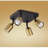  LED spot svetlo TOP 4xGU10/10W/230V zlatno/crno | Eponuda.com