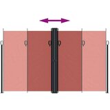  Zložljiva stranska tenda terakota 200x1200 cm | Shoptok.si
