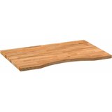  Ploča za radni stol svjetlosmeđa 80x50x2,5 cm drveni pravokutni | shoptok.hr