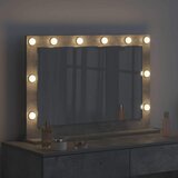  Ogledalo za Toalet Pravokutni Betonski sivi 80 x 55 x 18 cm | Eponuda.com