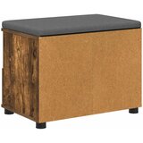  Klupa za hodnik s jastukom Dimljeni Hrast 60 x 38 x 46 cm | shoptok.hr