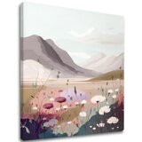  Pejzaž na platnu dolina planina (kolekcija pastel world) | shoptok.hr