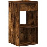  Noćni ormarić s ladicom dimljeni hrast 35x34x66,5 cm | shoptok.hr