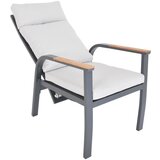 Rojaplast Svetlo sivi kovinski vrtni stoli v kompletu 2 ks Annecy Duo – | Shoptok.si