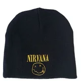 Nirvana Kapa Face Logo Black