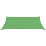  Senčno jadro 160 g/m² svetlo zeleno 4x7 m HDPE, (20743135) | Shoptok.si