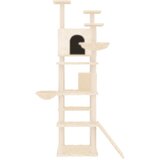  Penjalica za mačke sa stupovima za grebanje krem 191 cm | Eponuda.com