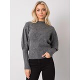 RUE PARIS Sweater-ASM-SW-7424.17-dark gray | Shoptok.si