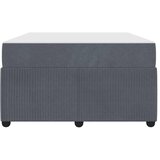  Krevetna konstrukcija Tamno siva 120 x 200 cm tkanina | shoptok.hr
