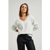 Marisse Women's Sweater Z-Sw-4513 Off White Mel | ePonuda.com