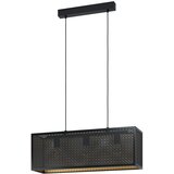 Eglo viseća lampa SALLICANO 3xE27 73 cm crna zlatna 43559 | Eponuda.com