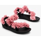 Resti Pink women's sandals with flowers Alferroy | Shoptok.si