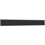  Ograjni panel siv 1564x186 cm WPC | Shoptok.si